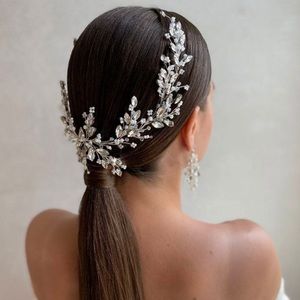 Crystal bridal headpiece